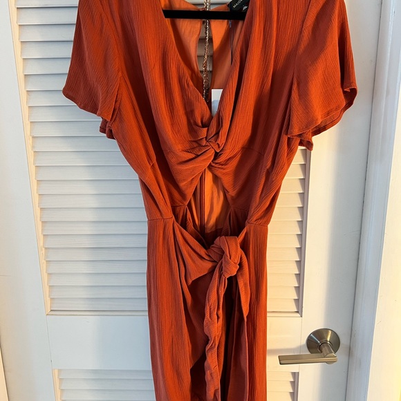Majorelle Evelyn Terracotta Dress - Picture 5 of 5